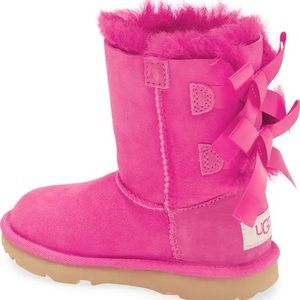 Ugg Bailey Bow II - Hot Pink - Authentic